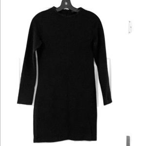 Long sleeve simple but elegant mini dress